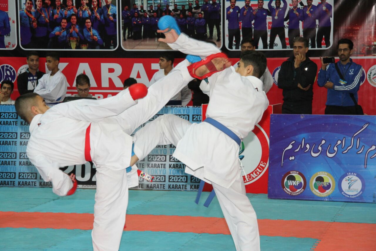 برگزاری مسابقات قهرمانی باشگاه‌های کاراته کشور در مهران