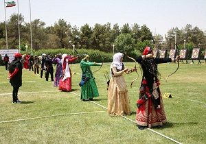 برگزاری مسابقات تیراندازی با کمان سنتی کشور در اردبیل