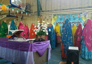 اجرای جشنواره گل دسته‌های سرو  ویژه دانش آموزان و فرهنگیان سیستان وبلوچستان