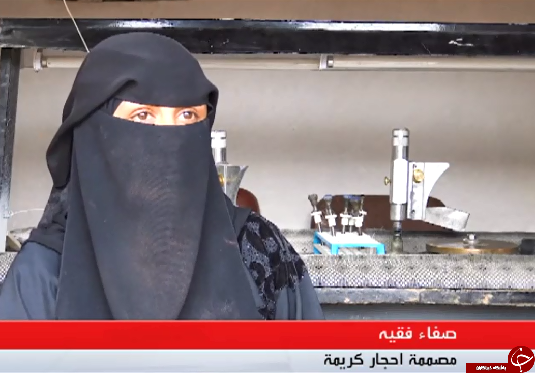زن یمنی که به سنگ‌های عقیق جان می‌بخشد+تصاویر