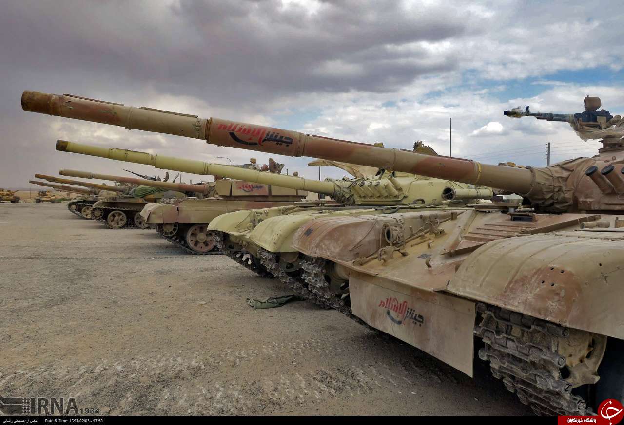 تحویل سلاح‌های سنگین گروه تروریستی جیش الاسلام به ارتش سوریه+ تصاویر