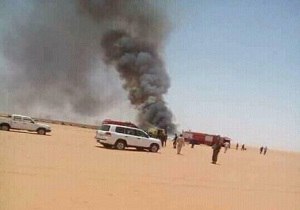 سه کشته بر اثر سقوط هواپیمای باربری در لیبی
