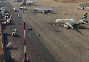 فرودگاه اصفهان برای دومین بار میزبان پروازهای تهران بود