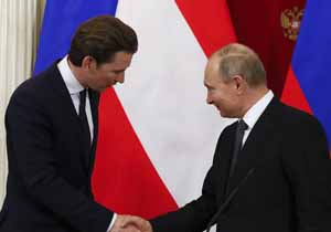 اتریش خواستار لغو تحریم‌های اروپا علیه روسیه شد
