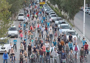 صدو هفتمین هفته از همایش دوچرخه سواری برگزار شد
