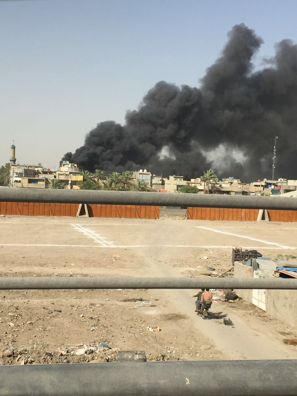 آتش‌سوزی در بزرگترین انبار نگهداری آراء در عراق