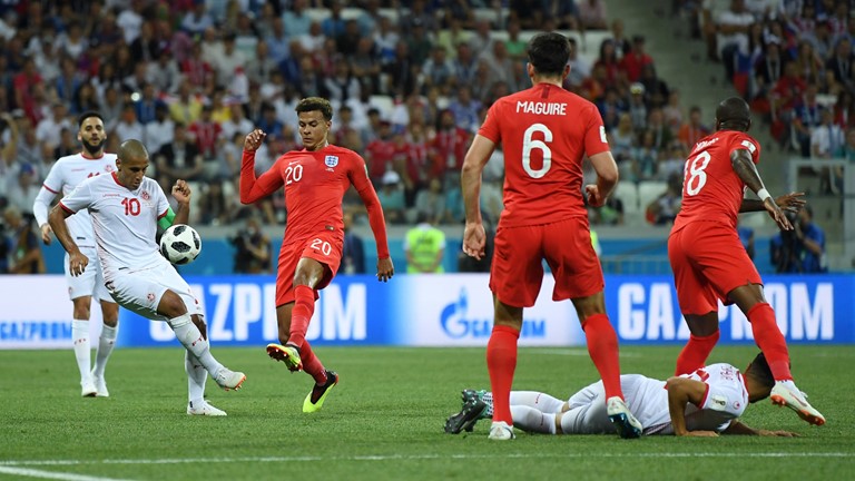 نتیجه لحظه به لحظه/ انگلیس 1 - تونس 1