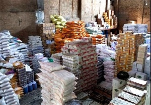 توزیع ۶۷ تن کالای مصرفی در استان قزوین