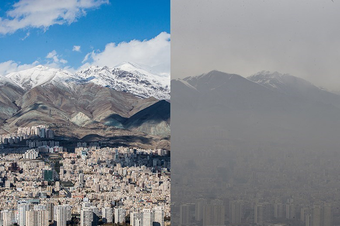 هوای تهران با شاخص ۸۸ سالم است