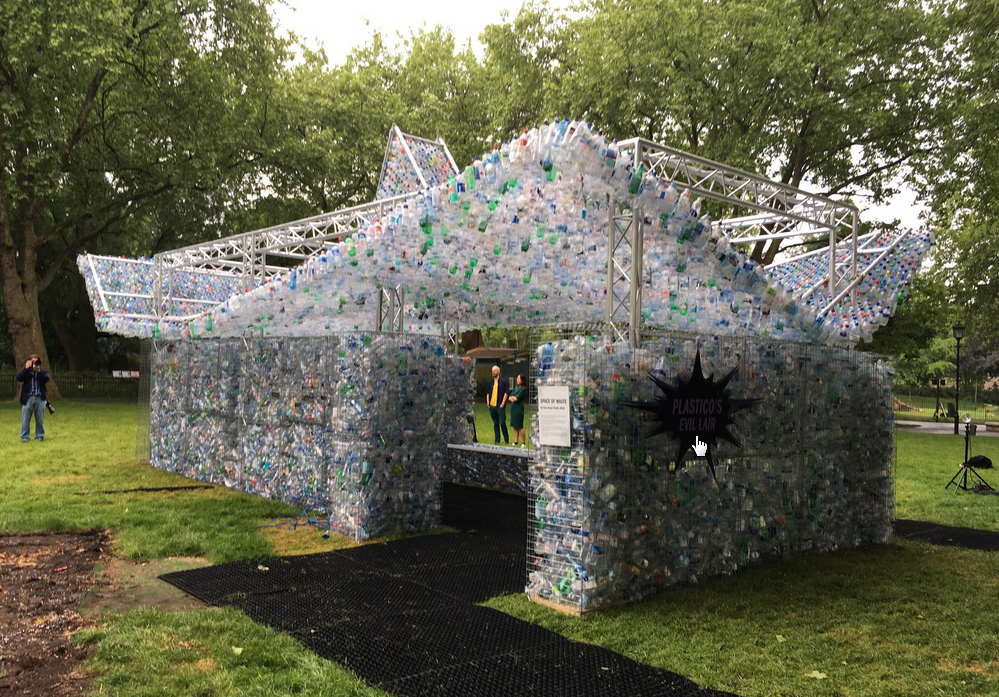 نمایشگاه زیبایی از زباله ها در لندن + تصاویر