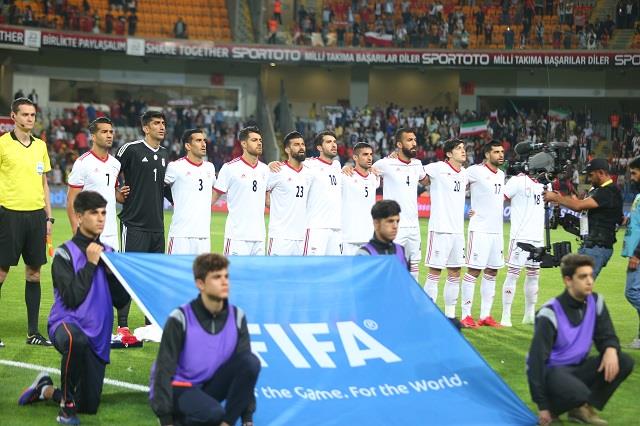 دیدار تیم های ملی فوتبال ایران و ترکیه از لنز دوربین عکاسان