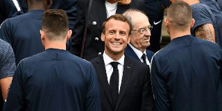 رئیس جمهور خروس ها مهمان ویژه بازی فرانسه و بلژیک
