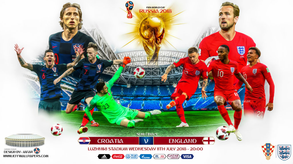 تیم‌های ملی انگلیس - کرواسی/دومین فینالیست جام جهانی روسیه با دوئل «هری» و «لوکا» مشخص می شود
