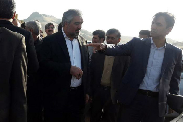 استاندار کردستان از سد امیرآباد رمشت کامیاران بازدید کرد