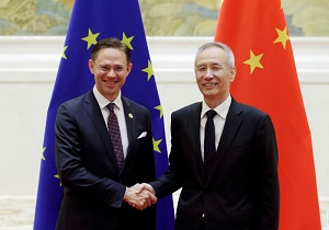 توافق اتحادیه اروپا و چین برای مقابله با سیاست‌های تجاری ترامپ