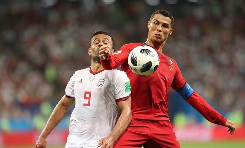 خوشحالی رونالدو از صعود پرتغال و اسپانیا به مرحله حذفی جام جهانی 2018 روسیه