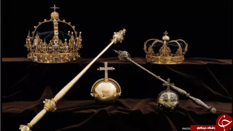 جواهرات سلطنتی سوئد به سرقت رفت