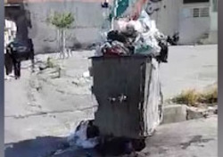 گلایه از بی‌توجهی به جمع‌آوری زباله‌ها از معابر + فیلم