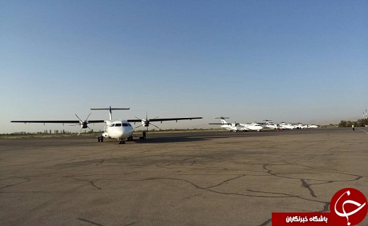 سوختگیری ۵ فروند هواپیمای ATR جدید وارد شده به کشور در فرودگاه ارومیه +تصاویر