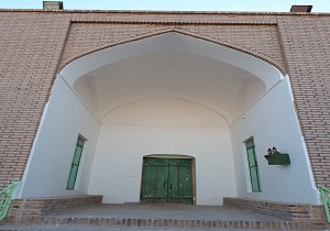 مرمت ایوان مسجد جامع خوسف به پایان رسید