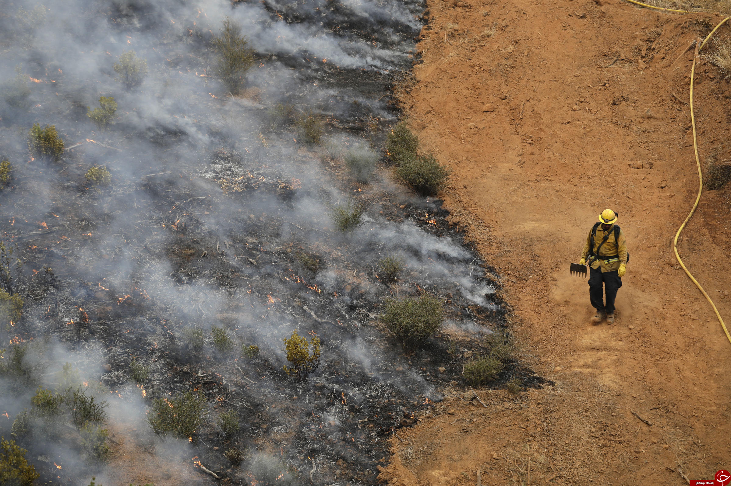 دوزخ در کالیفرنیا؛ بزرگترین آتش سوزی تاریخ آمریکا+ تصاویر