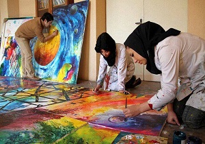 درخشش هنرجویان فنی حرفه‌ای اهواز در جشنواره هنر‌های تجسمی