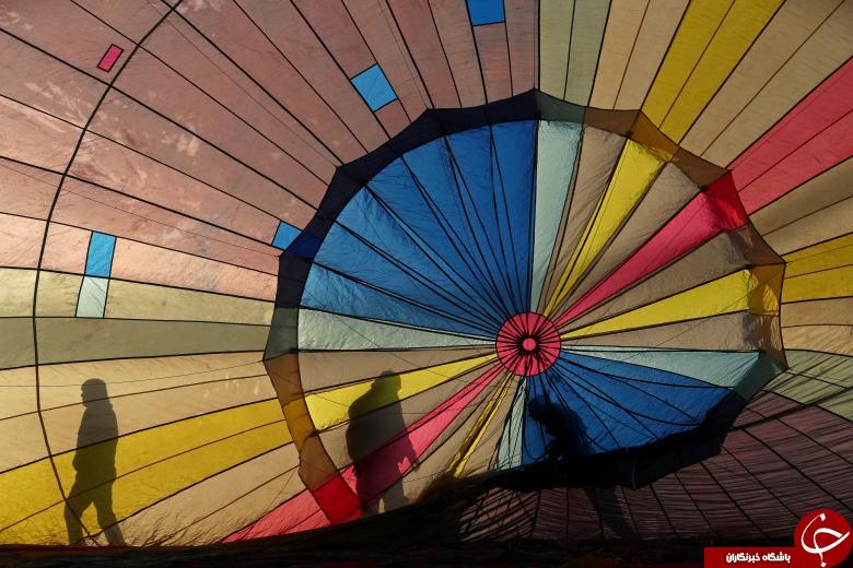 جشنواره بالن های رنگی در انگلیس +تصاویر