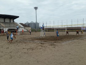برگزاری مسابقات والیبال ساحلی جوانان کشور در بندر انزلی