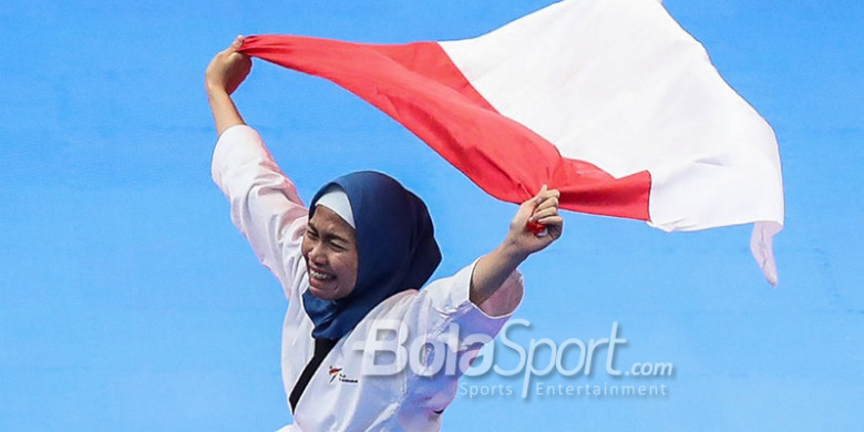 کسب طلای تکواندوکار اندونزیایی در حضور رئیس جمهور این کشور