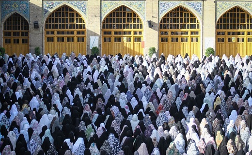 برپایی نماز عید سعید قربان در قزوین