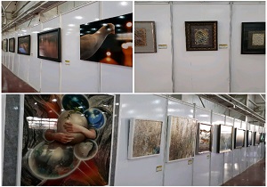 گشایش نمایشگاه فروش آثار هنرمندان استان قزوین