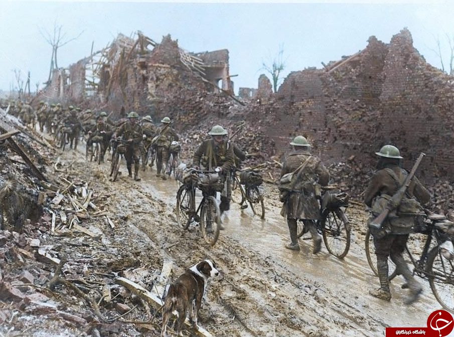 تصاویر رنگی دیده نشده از جنگ جهانی اول