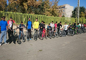 برگزاری همایش ترکیبی دوچرخه سواری واسکیت همگانی در مهاباد