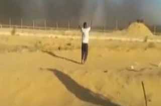 شهادت نوجوان فلسطینی توسط تک تیرانداز ارتش رژیم صهیونیستی به دلیل پرتاب سنگ + فیلم