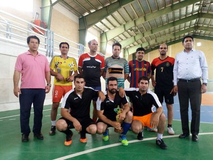 برگزاری مسابقات فوتسال در سالن ورزشی ۱۲۰۰نفره شهر سرابله