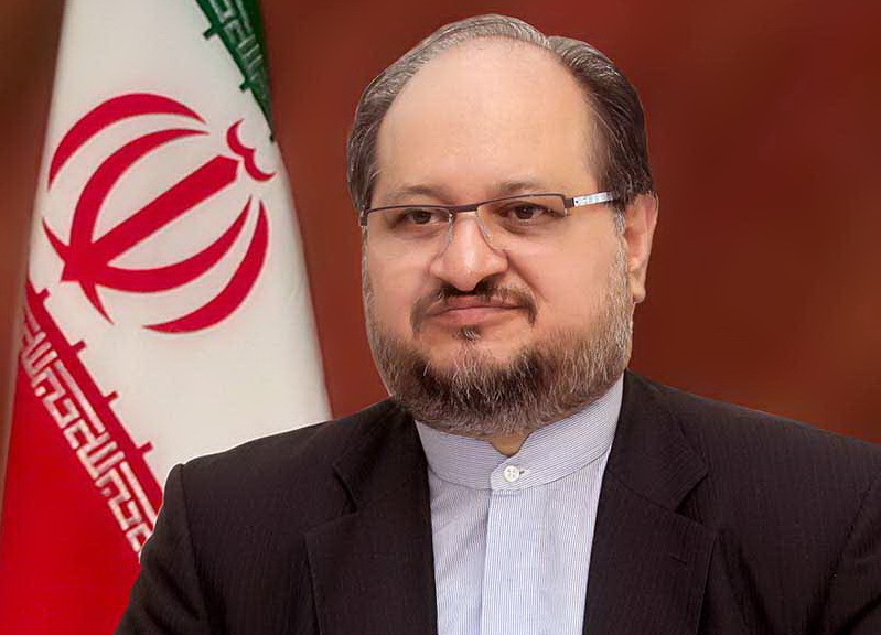 وزیر صنعت، معدن و تجارت وارد الیگودرز شد
