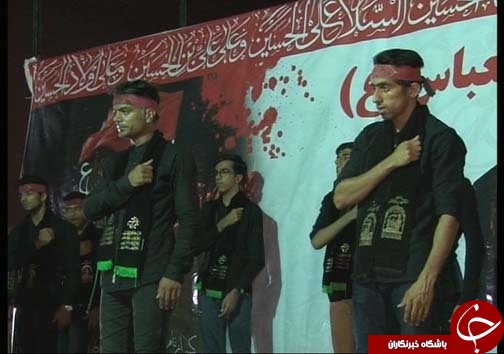 اینجا سکوت هم پیام عاشورا فریاد می زند
