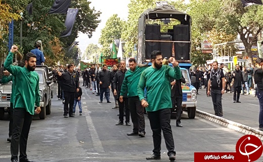 عزادارای مردم آذربایجان غربی در روز تاسوعای حسینی +تصاویر