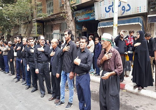 برگزاری مراسم عزاداری تاسوعای حسینی در استان کردستان