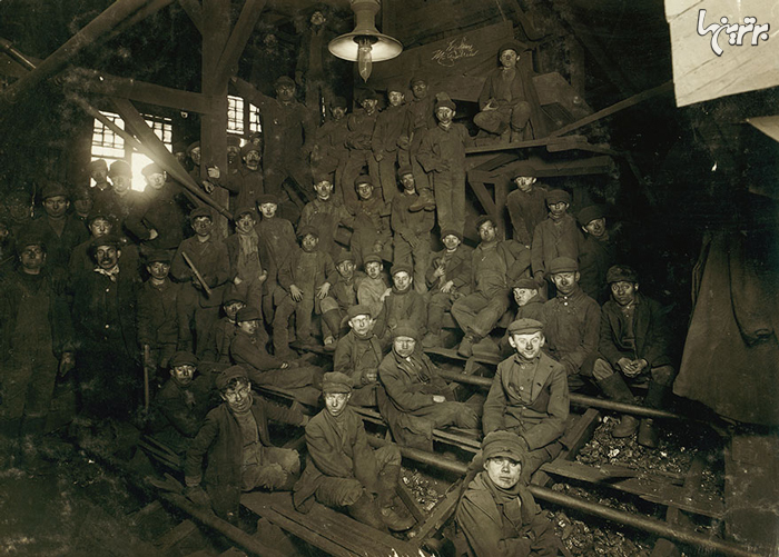 تصاویری ناب از کودکان کار 100 سال پیش