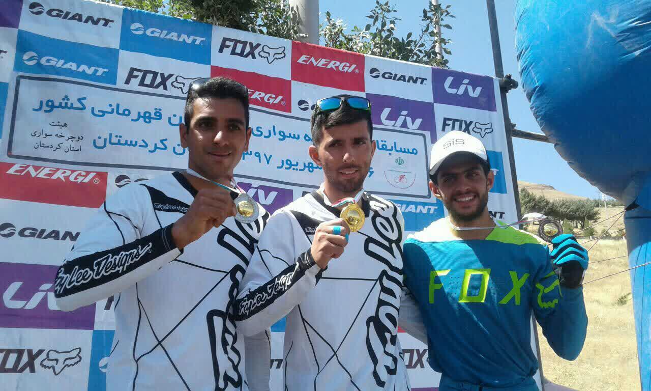 کرمان بر سکوی نخست رقابت های دوچرخه سواری قهرمانی کشور