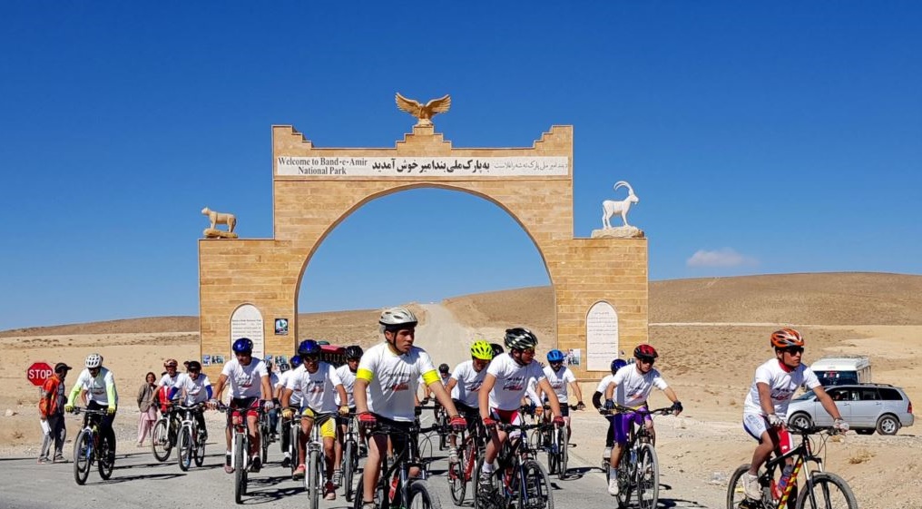 سومین تور بایسکل سواری در بامیان برگزار شد