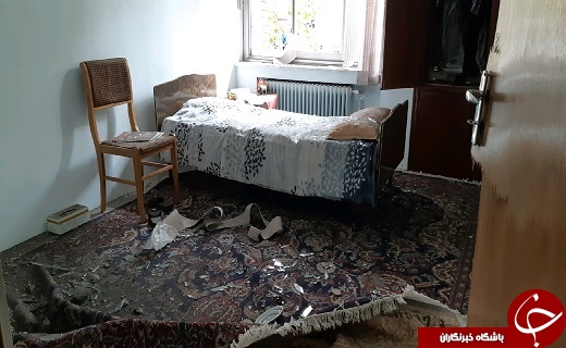 انفجار منزل مسکونی در خیابان کشاورز ارومیه+تصاویر