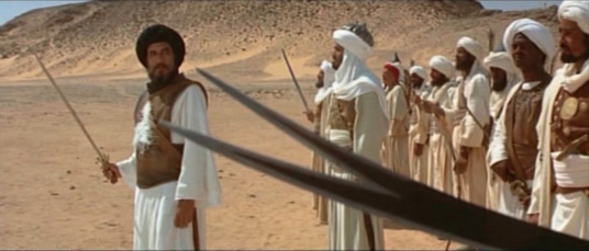 تصویری از ذوالفقار حضرت علی(ع) در فیلم محمد رسول‌الله