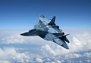 مانور تماشایی آخرین نسل از جنگنده‌های روسیه در آسمان + فیلم