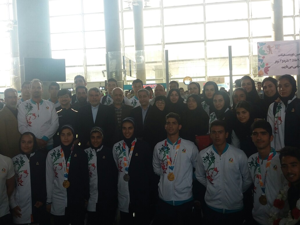 بازگشت کاروان ورزشی ایران از رقابت های المپیک جوانان