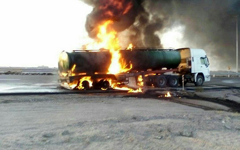 خسارت تانکرها در حین عملیات انتقال سوخت پرداخت می شود