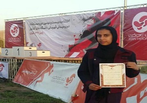دختر اردکانی رکورد ملی هفتگانه جوانان ایران را شکست