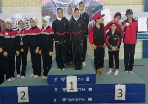 پایان اولین دوره مسابقات لیگ ژیمناستیک بانوان قهرمانی کشور در یزد