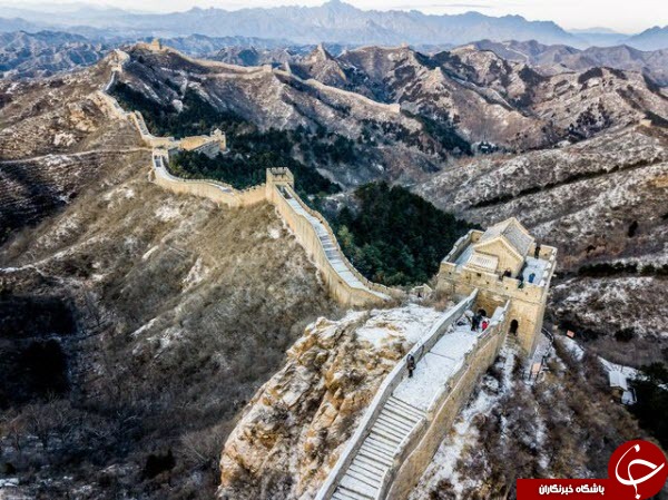 نمایی متفاوت از دیوار چین در عکس روز نشنال جئوگرافیک